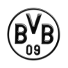 Borussia Dortmund - 3D Logo schwarz - Aufkleber, Autoaufkleber, Sticker BVB 09