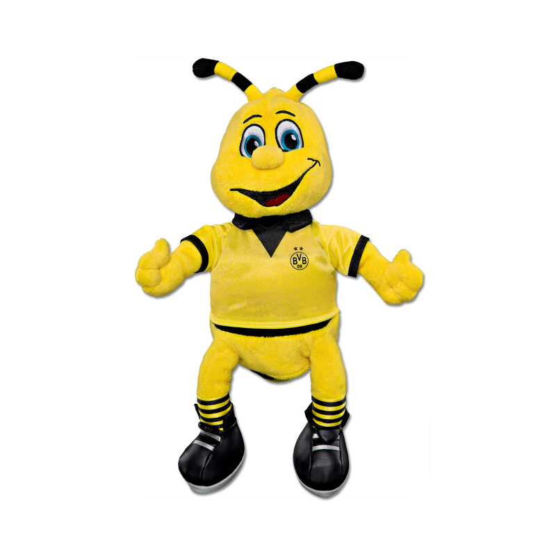 Borussia Dortmund Emma Plüschfigur mit Saugnapf 20 cm | Maskottchen | BVB 09