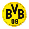 Borussia Dortmund Logokissen (rund), Kissen Ø 42 cm BVB 09