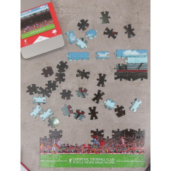 FC Liverpool Puzzle - Anfield Road Stadion - 100 Teile Puzzle in der Metallbox LFC