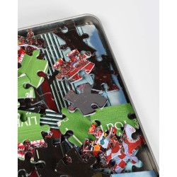 FC Liverpool Puzzle - Anfield Road Stadion - 100 Teile Puzzle in der Metallbox LFC