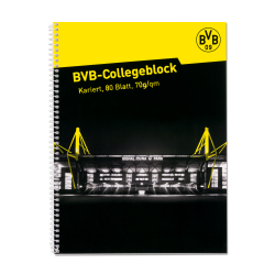 Borussia Dortmund Collegeblock - Signal Iduna Park - Notizblock | Schreibblock | Ringbuch BVB 09