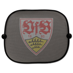 VfB Stuttgart 2er Set Sonnenblende Logo Sichtschutz Blendschutz