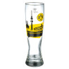Borussia Dortmund Weizenglas, Glas, Bierglas, Weißbierglas, Weizenbierglas