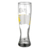 Borussia Dortmund Weizenglas, Glas, Bierglas, Weißbierglas, Weizenbierglas