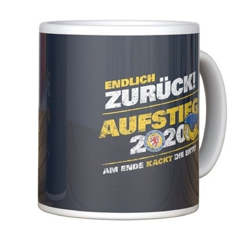 Eintracht Braunschweig Tasse - Aufstieg 2020 - Kaffeetasse BTSV