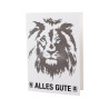 TSV 1860 München Grußkarte - Löwe - Alles Gute Geburtstagskarte, Glückwunschkarte, Karte (L)