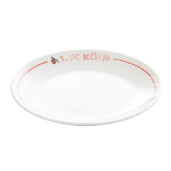 1. FC Köln Teller - Schriftzug Piktogramme - 2er Set Sammelteller