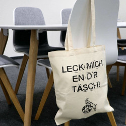 1. FC Köln Stoffbeutel - Leck mich en d´r Täsch - Beutel, Tasche, Tragetasche