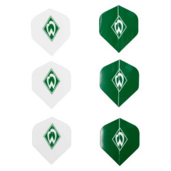 SV Werder Bremen Dartpfeil-Flights - 6er Set - Dartflights