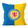 Eintracht Braunschweig Kissen - Logo - 40 x 40 cm | Kuschelkissen | Dekokissen BTSV