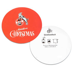 1. FC Köln Zauberhandtuch - Määähhrie Christmas - Schrumpfhandtuch | Magisches Handtuch