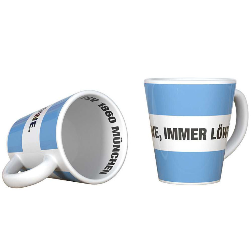 TSV 1860 München Tasse - Einmal Löwe, Immer Löwe - Kaffeetasse Kaffeebecher Mug