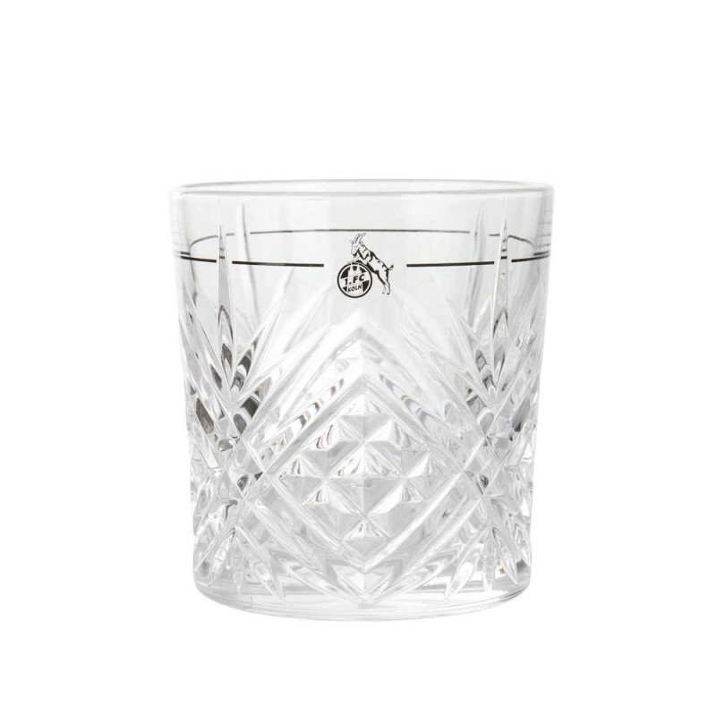 1. FC Köln Gin-Glas 2er Set Cocktail Glas Tumbler