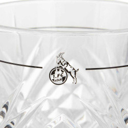 1. FC Köln Gin-Glas 2er Set Cocktail Glas Tumbler