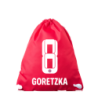 FC Bayern München Sportbeutel - Goretzka- rot Turnbeutel FCB