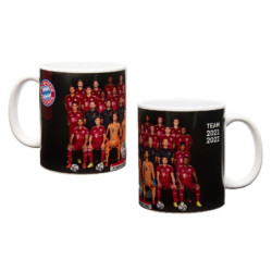 FC Bayern München Tasse - Team 2021/22 - Kaffeetasse Mug FCB