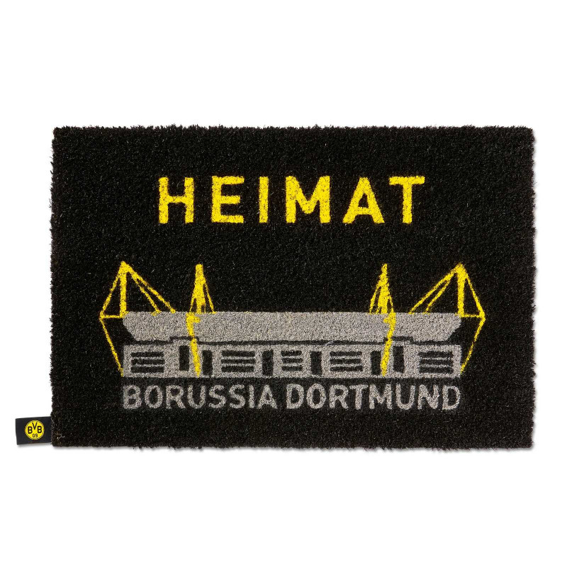 Borussia Dortmund Fußmatte - Heimat - Türmatte, Fußabstreicher, Abtreter BVB 09