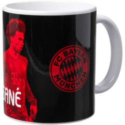 FC Bayern München Tasse - Sané - schwarz Signatur Kaffeetasse, Mug FCB