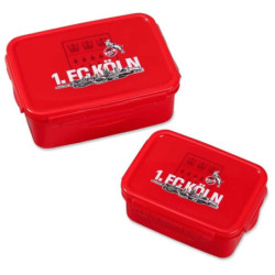 1. FC Köln Brotdose - Skyline - 2er Set Lunchbox | Frühstücksbox | Vorratsdose