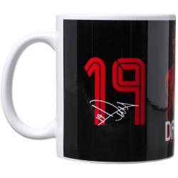 FC Bayern München Tasse - Davies - schwarz Signatur Kaffeetasse, Mug FCB