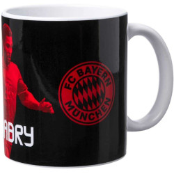 FC Bayern München Tasse - Gnabry - schwarz Signatur Kaffeetasse, Mug FCB
