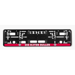 RB Leipzig Kennzeichenrahmen 2er Set - Die roten Bullen - Nummernschildträger, Kennzeichenhalter RBL
