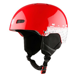 FC Bayern München Kinder Skihelm rot, Ski Helm Kids 48 - 54 cm Junior FCB
