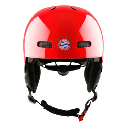FC Bayern München Kinder Skihelm rot, Ski Helm Kids 48 - 54 cm Junior FCB