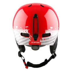 FC Bayern München Kinder Skihelm rot, Ski Helm Kids 48 - 54 cm Junior FCB