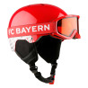 FC Bayern München Kinder Skihelm rot, Ski Helm Kids 48 - 54 cm Junior FCB