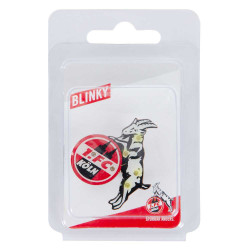 1. FC Köln Anstecker - Logo blinkend - Pin Blinky Button