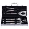 FC Augsburg Grillkoffer | Grillbesteck 5-teilig mit Koffer | Edelstahl | Besteck | FCA