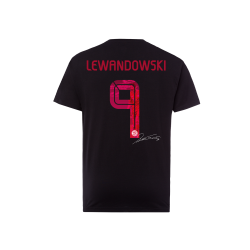 FC Bayern München T-Shirt - Lewandowski - schwarz FCB Shirt