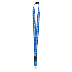 FC Schalke 04 Schlüsselband königsblau | mit abnehmbarem Schlüsselanhänger | Lanyard | S04