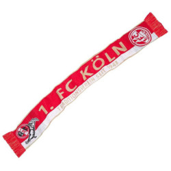 1. FC Köln Schal - Traditionsverein - Jacquard-Strickschal | Fanschal