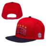 FC Bayern München Snapback - Bayern - rot Cap Schildmütze Kappe FCB