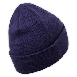 Hertha BSC Berlin Mütze - Logo Basic - navy Beanie Wintermütze Strickmütze HBSCB