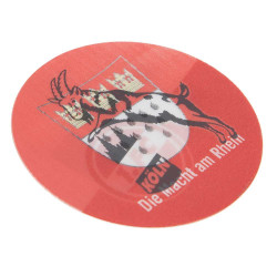 1. FC Köln Aufkleber Lentikular - Die Macht am Rhein - Sticker mit Wechselbild