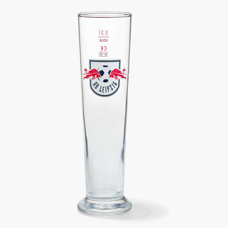 RB Leipzig Pilsglas - Logo farbig - 2er Set Bierglas RBL Glas