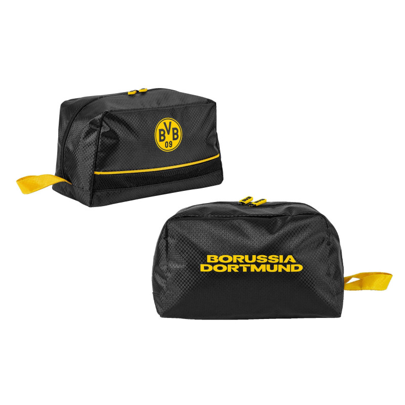 Borussia Dortmund Kulturbeutel schwarz/gelb Waschtasche Wash Bag BVB 09