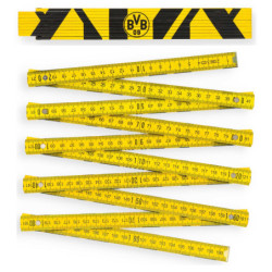 Borussia Dortmund Zollstock schwarzgelb | Gliedermaßstab | Schmiege | BVB 09