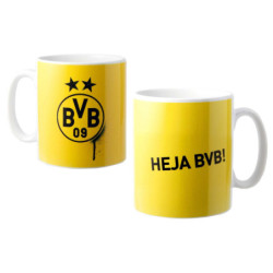 Borussia Dortmund Tasse - Heja BVB - Kaffeetasse BVB 09