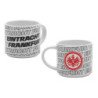 Eintracht Frankfurt Tasse - Allover - Kaffeebecher 0.4 l Kaffeetasse SGE