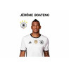 Wandsticker Jerome Boateng  33 x 47 cm DFB Wandaufkleber Fußball