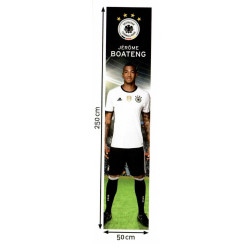Fototapete Jerome Boateng  250 x 50 cm DFB Wandaufkleber Fußball