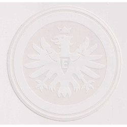 Eintracht Frankfurt Aufkleber - Logo  weiß - Sticker | Ø 9cm | Autoaufkleber | SGE
