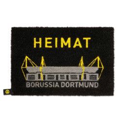Borussia Dortmund Fußmatte - Heimat - Türmatte, Fußabstreicher, Abtreter BVB 09