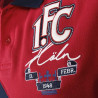 1. FC Köln Poloshirt rot-blau Polo Herren Shirt - Größe S | Größe M wählbar