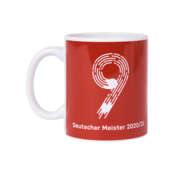 FC Bayern München Tasse - Deutscher Meister 2021 - Kaffeetasse, Mug, Kaffebecher FCB
